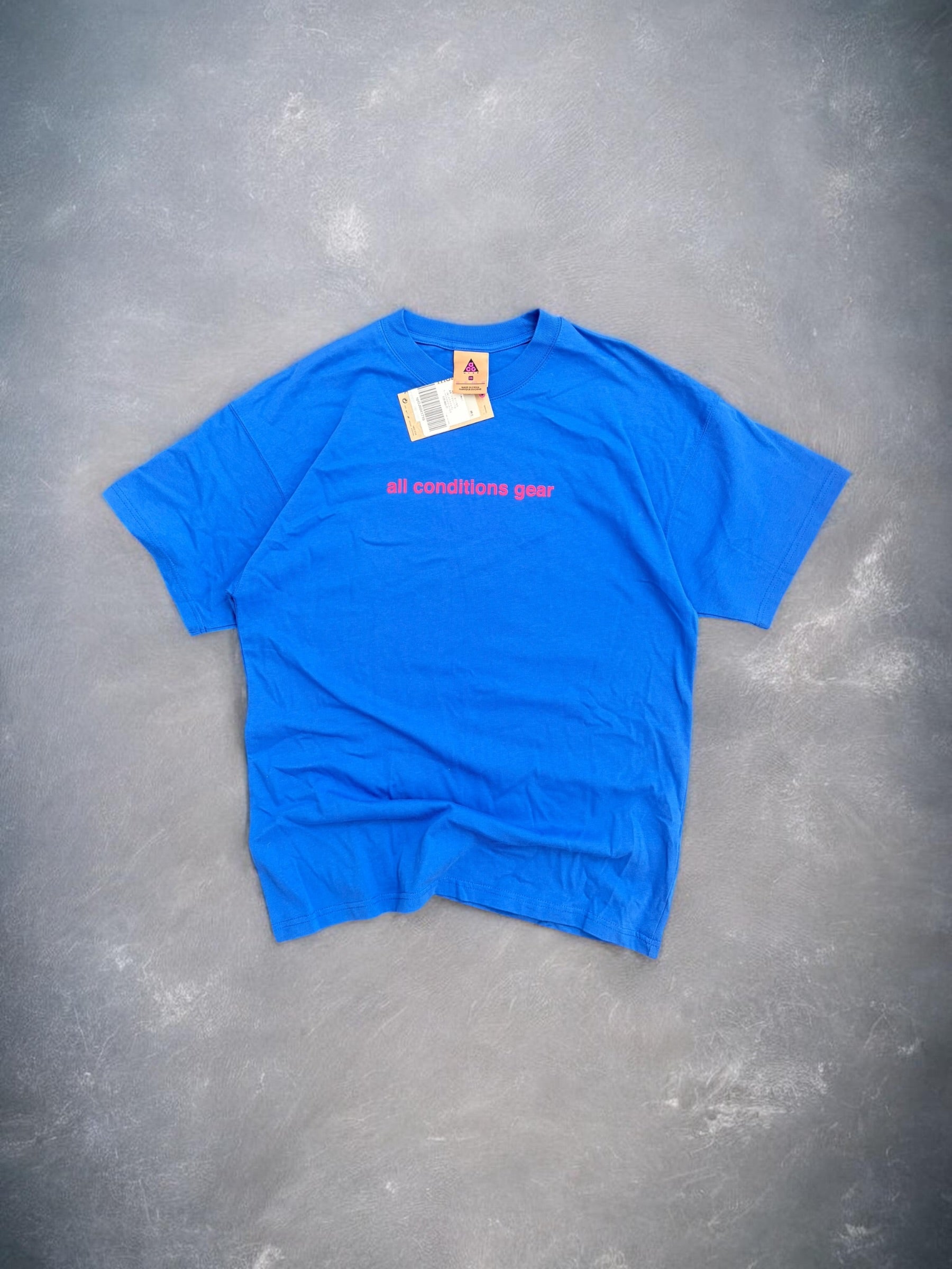 Nike ACG Print BNWT Blue Tee
