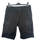 Avirex Vintage Black Cargo Shorts