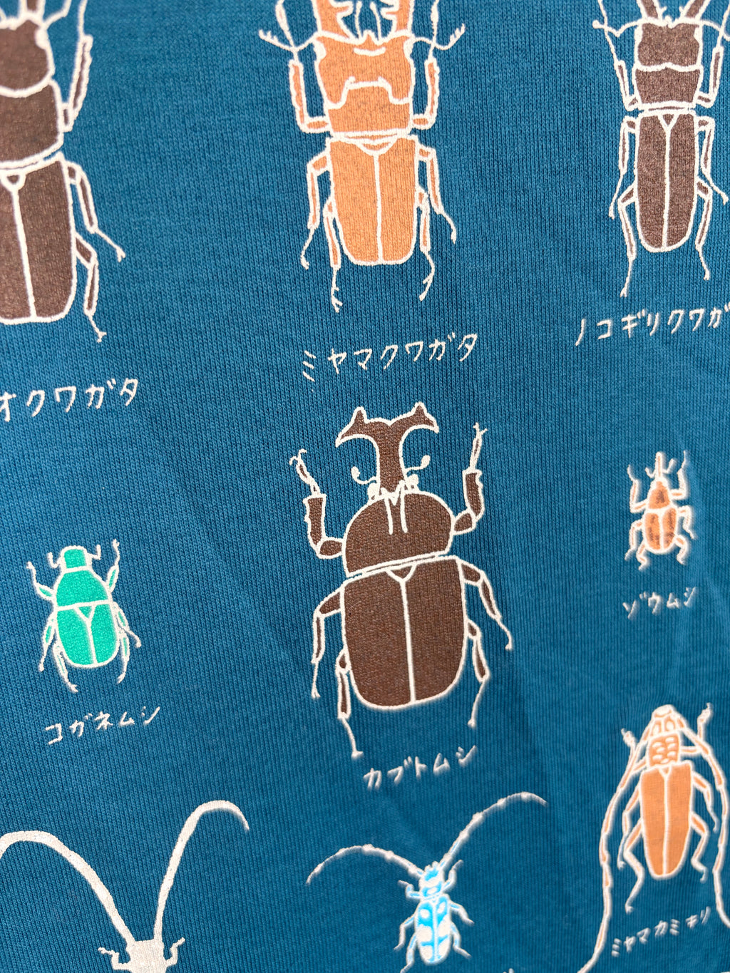 Montbell Vintage Japanese Blue Beetle Tee