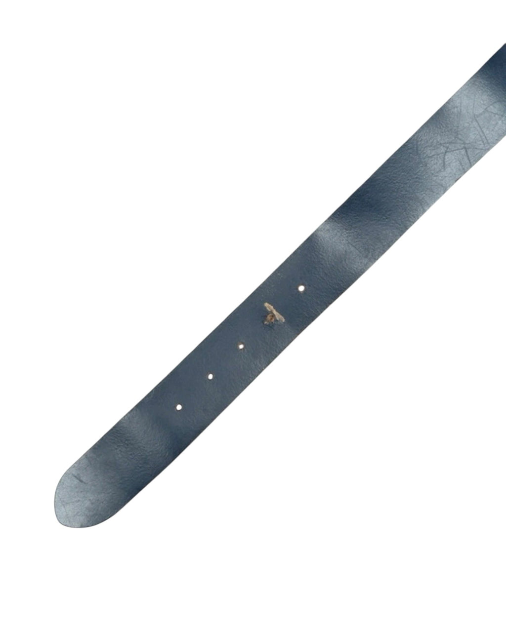 Vintage Esprit Navy Classic Leather Belt - 32W