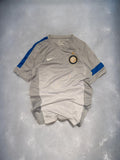 Nike Inter Milan Grey & Blue Panelled Tee