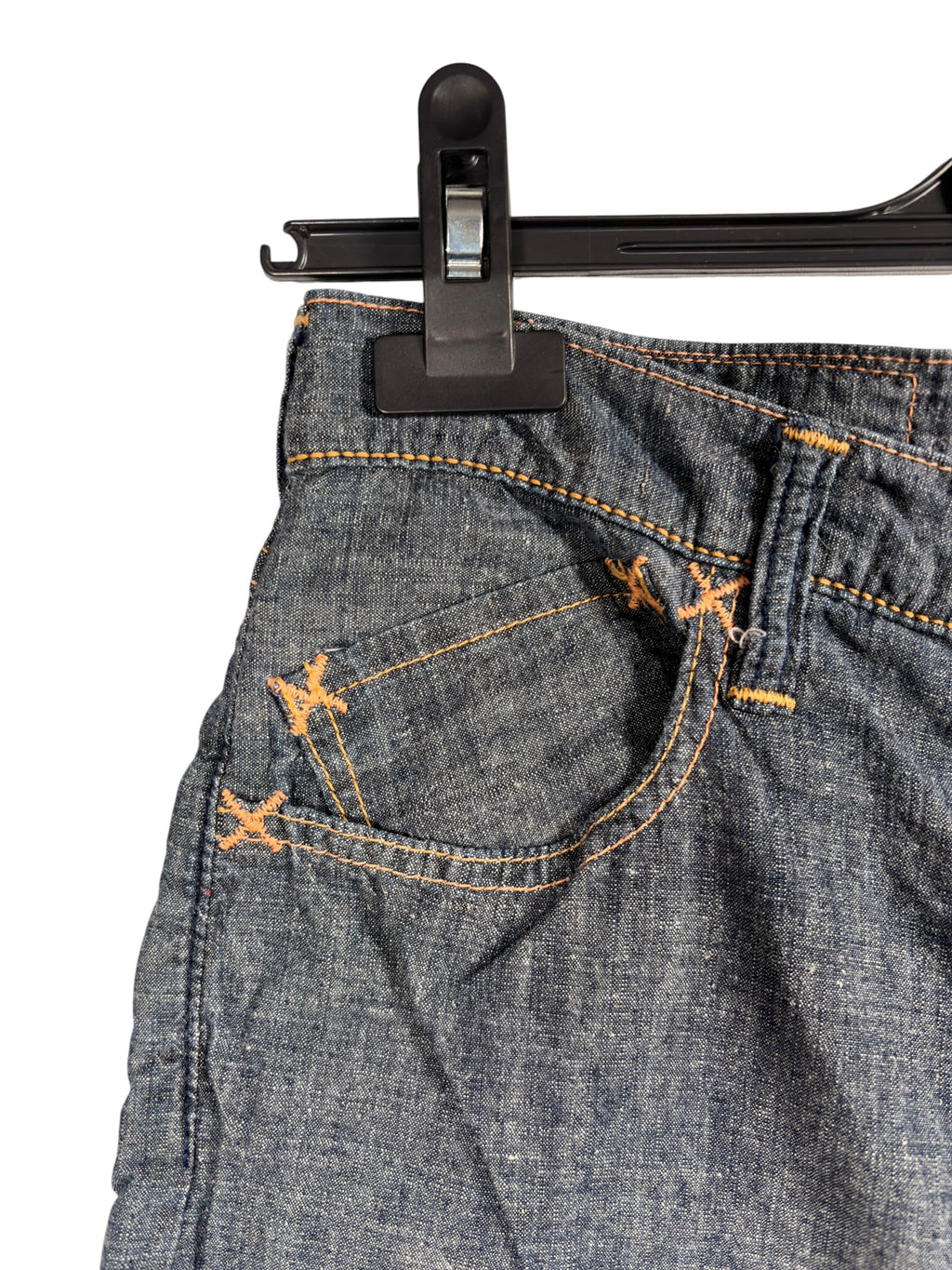 Evisu Vintage Premium Navy Jorts