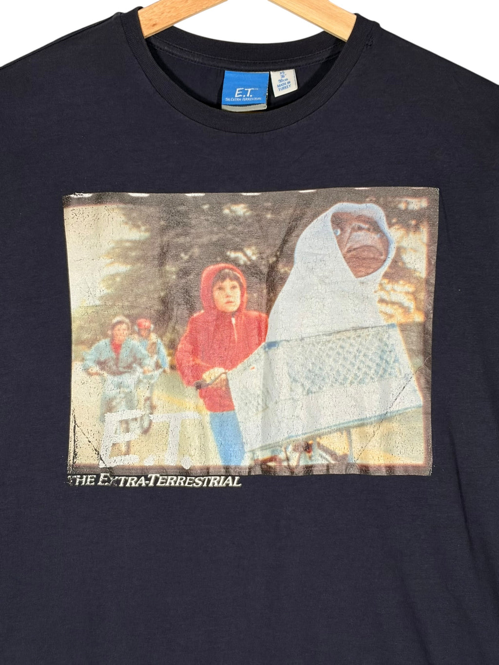 Vintage Official E.T. Graphic Navy Tee