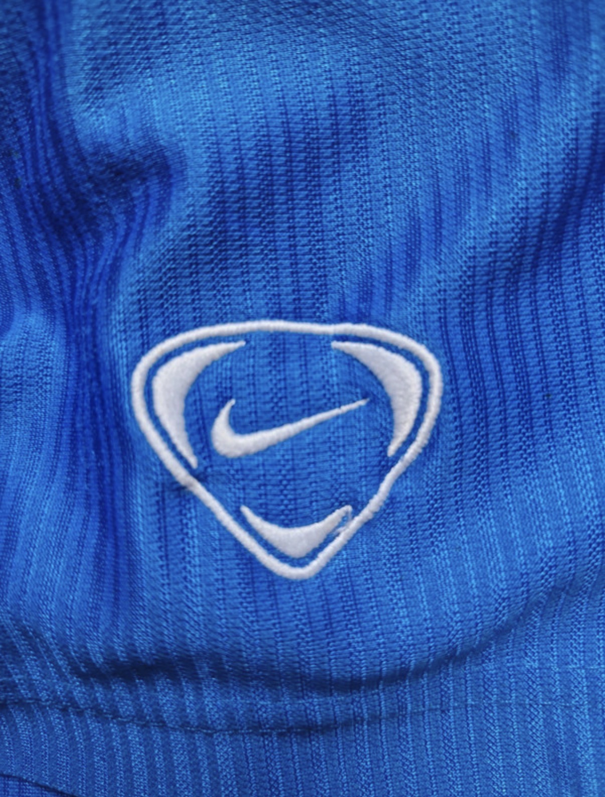 Nike T90 2000s Blue Football Shorts