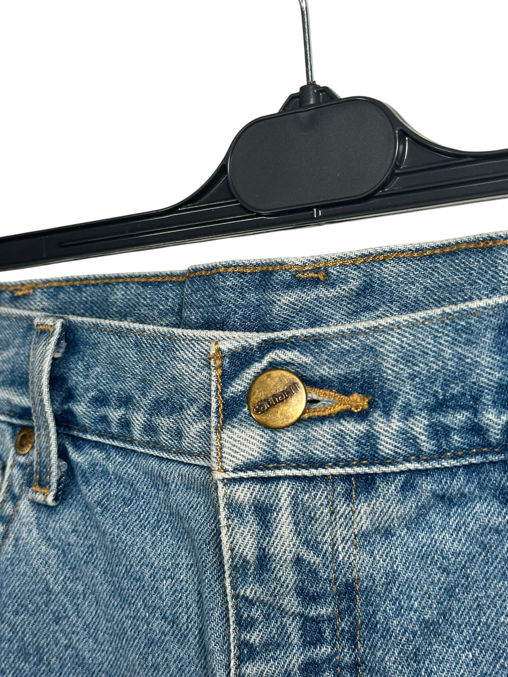 Carhartt Vintage Distressed Blue Jorts