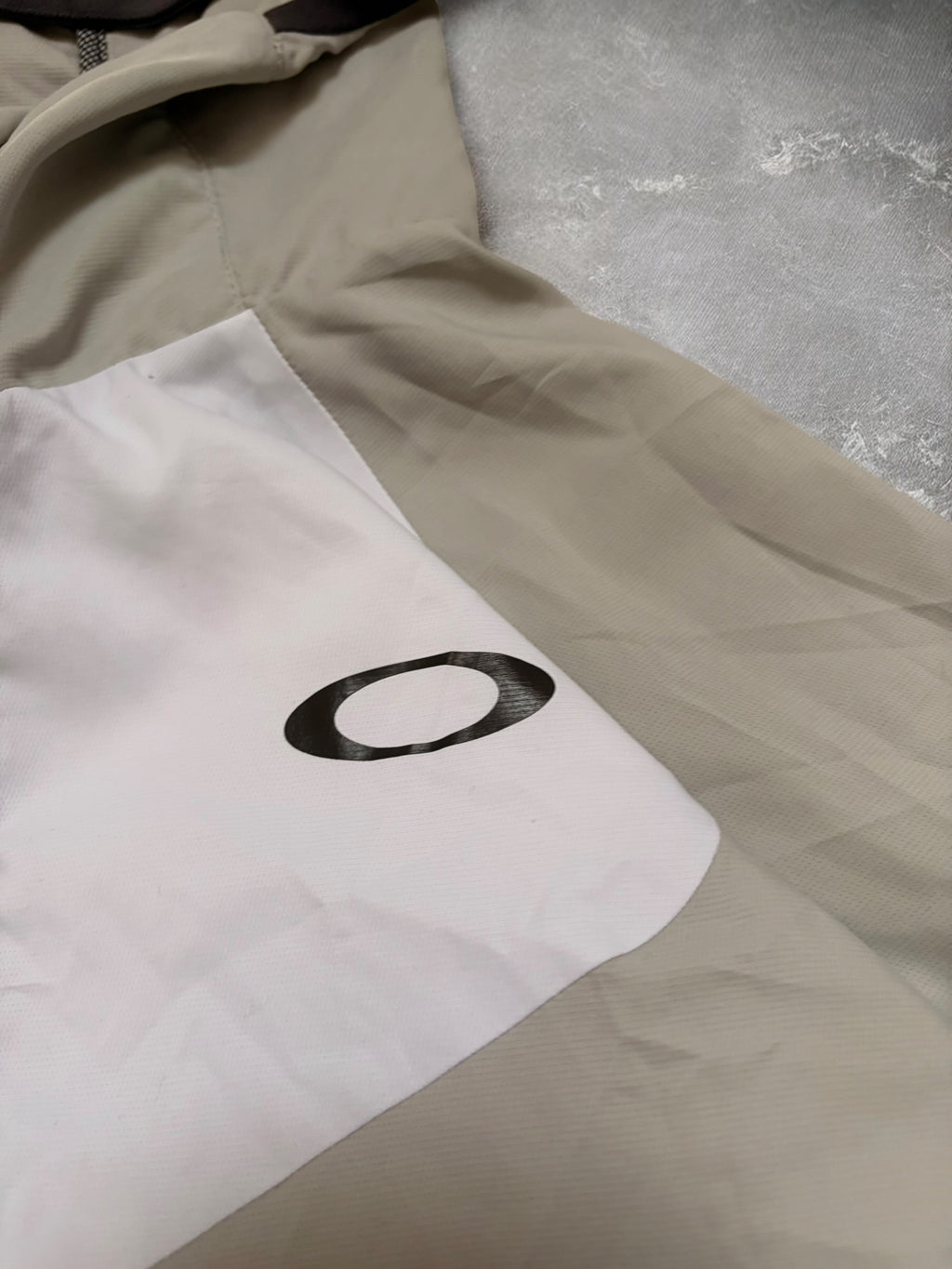 Oakley Grey & White Panelled Technical Jacket