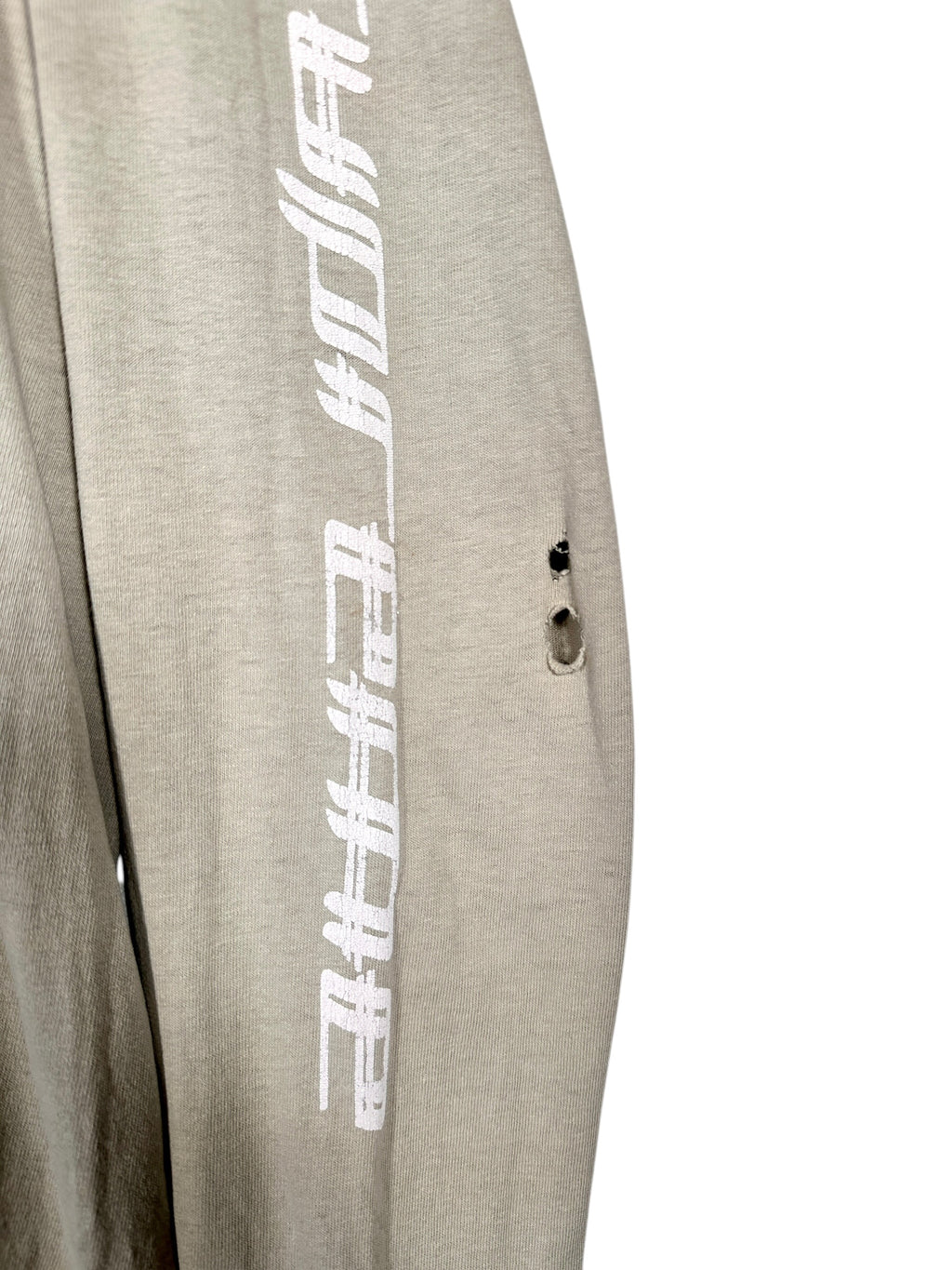 Supreme FW2013 Easter Island Olive Long Sleeve Tee
