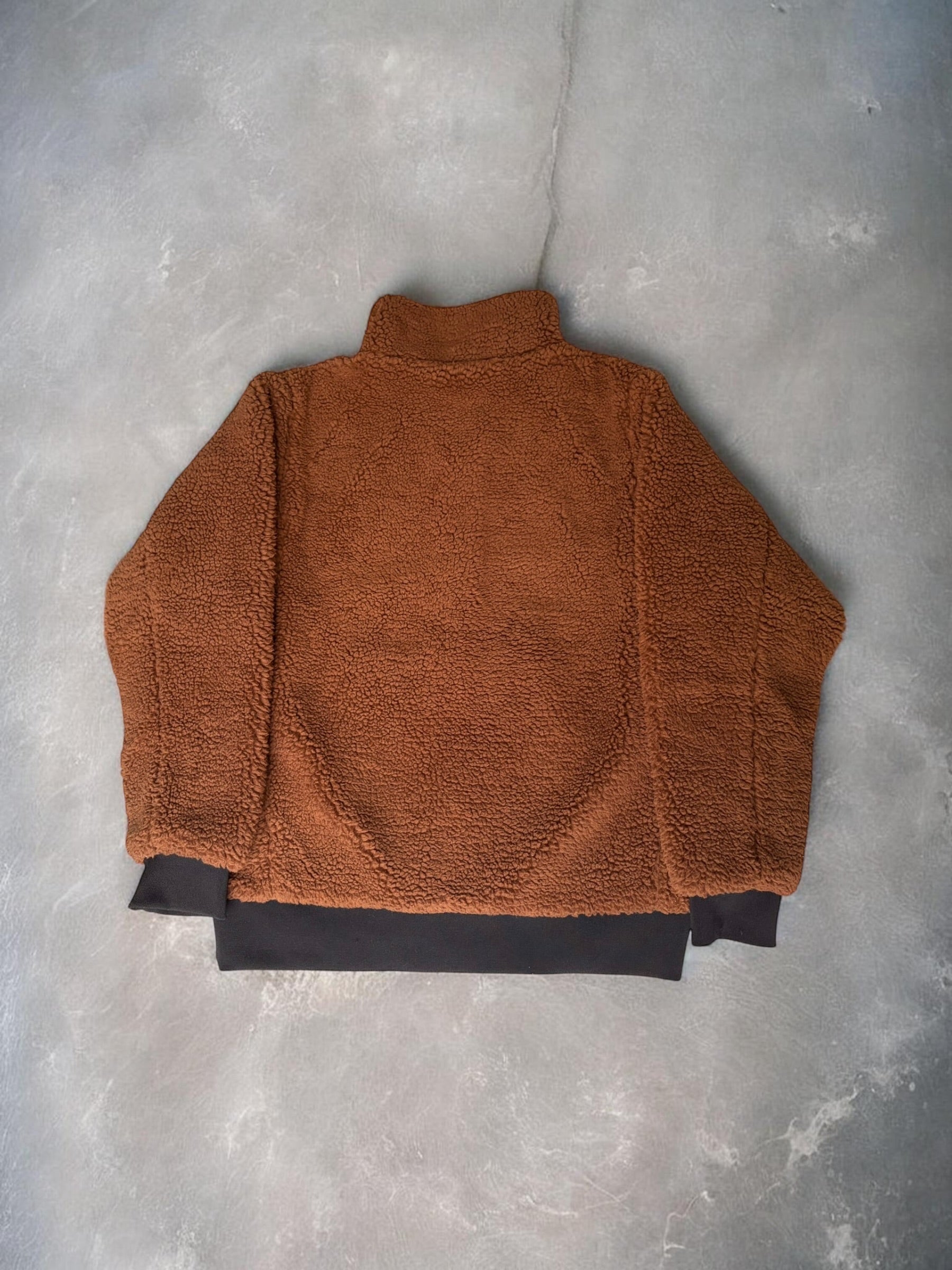 Oakley Vintage Boa Fleece Brown Black Jacket