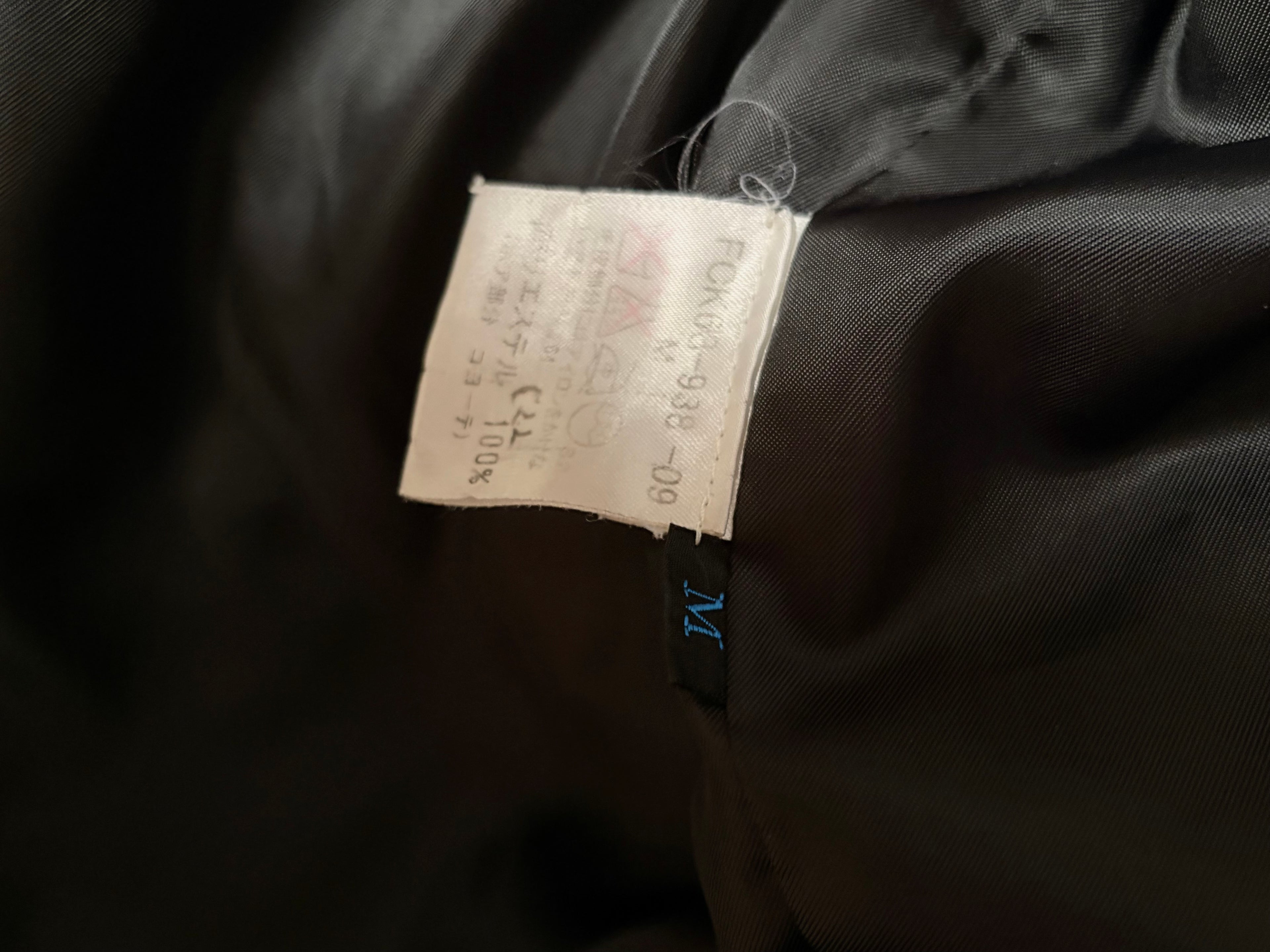 Vintage Burberry Blue Label Plaid Grey Fur Down Jacket