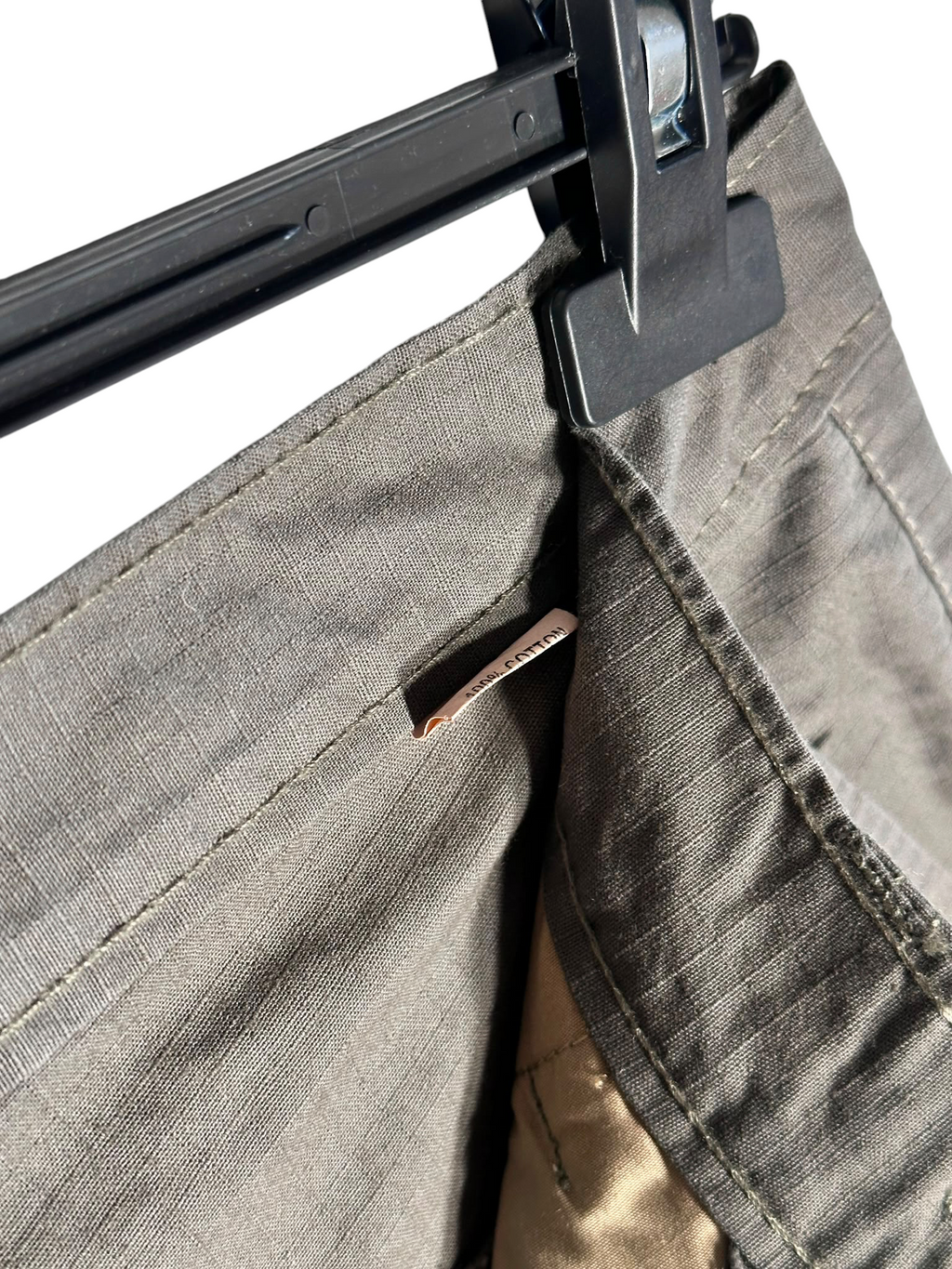 Vintage Armani Jeans Grey Tailored Chino Shorts