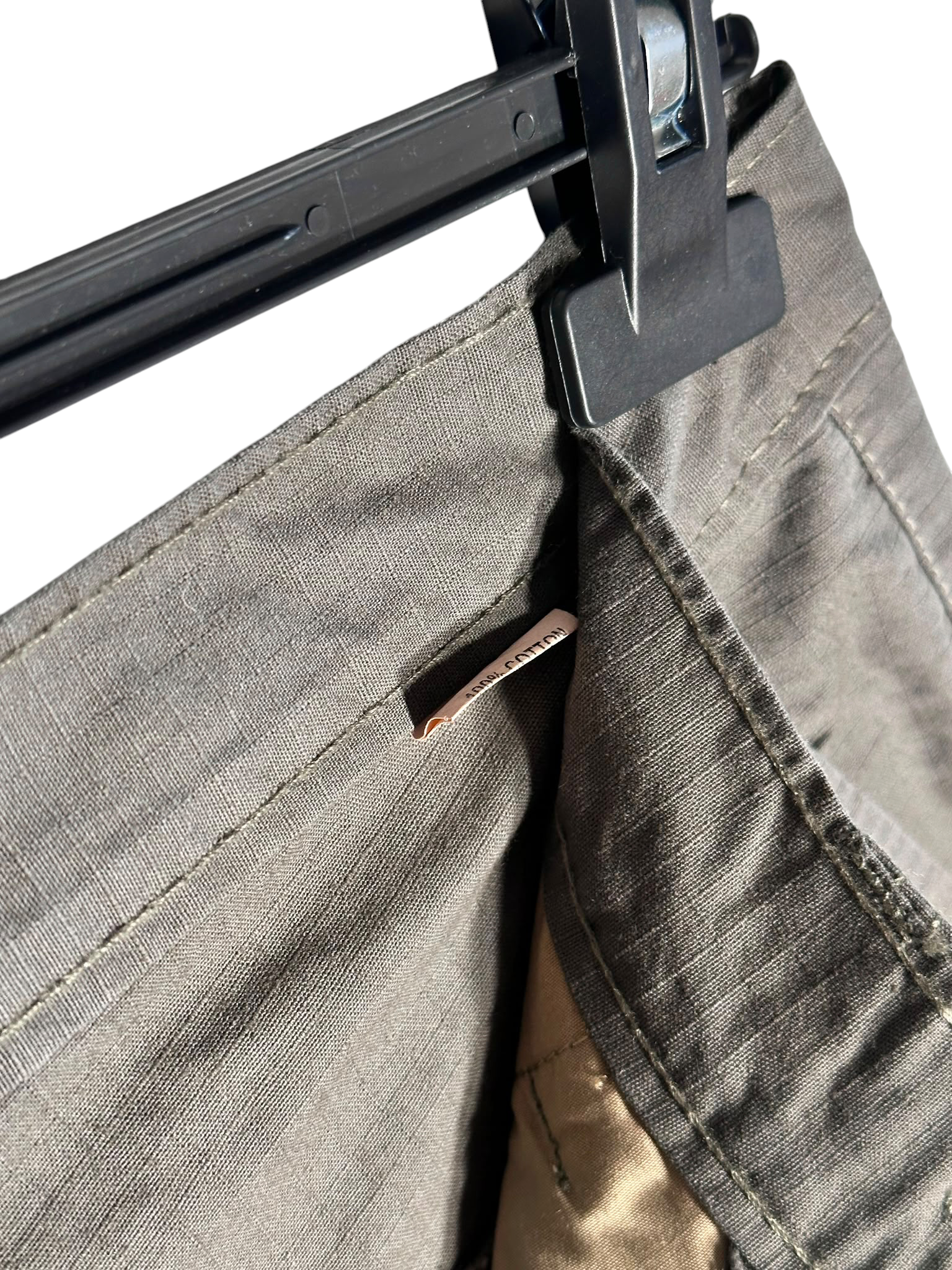 Vintage Armani Jeans Grey Tailored Chino Shorts