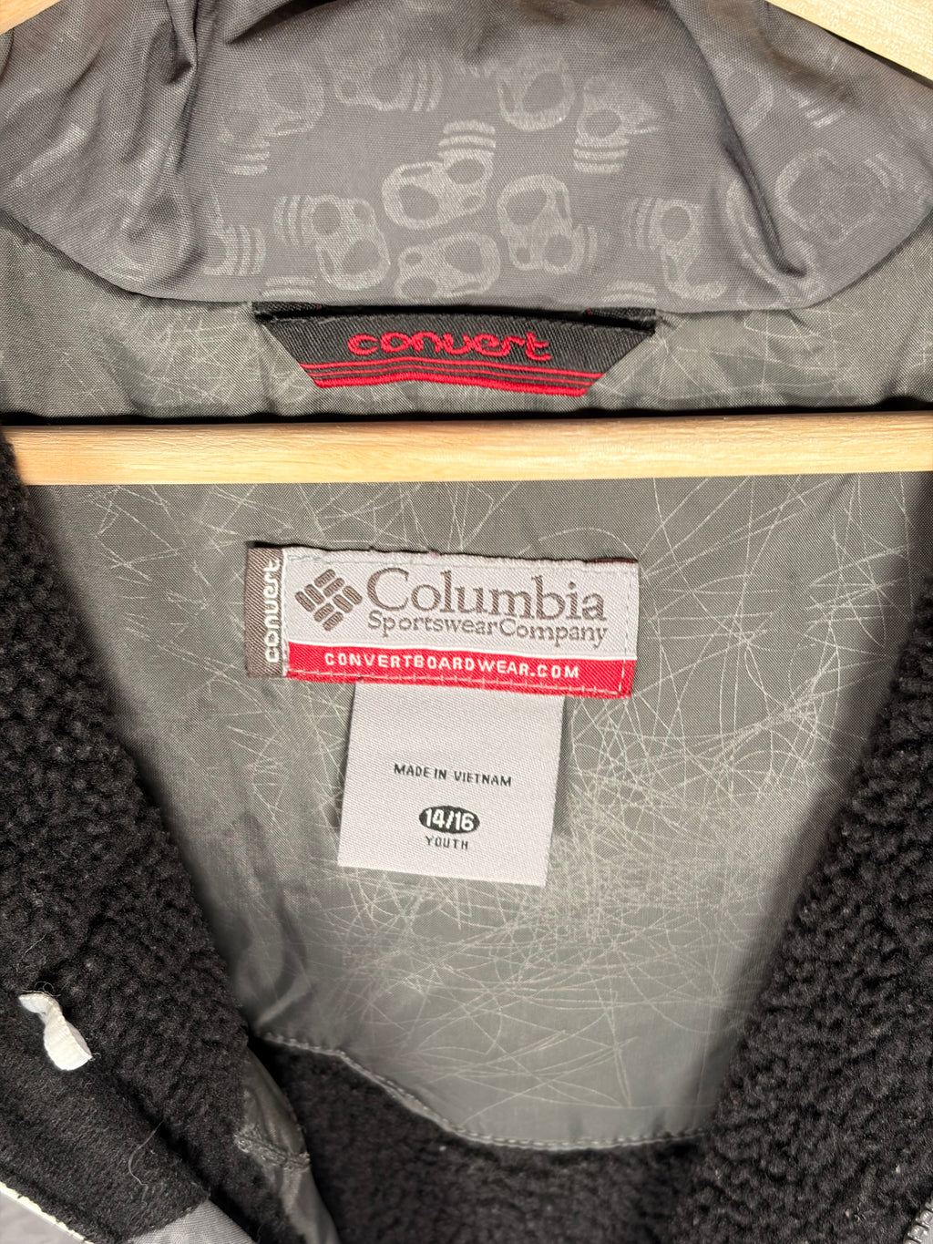 Columbia Convert Y2K Grey Snowboard Jacket