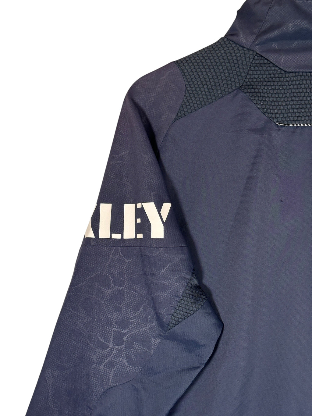 Vintage Oakley Navy & Blue Panelled Technical Jacket