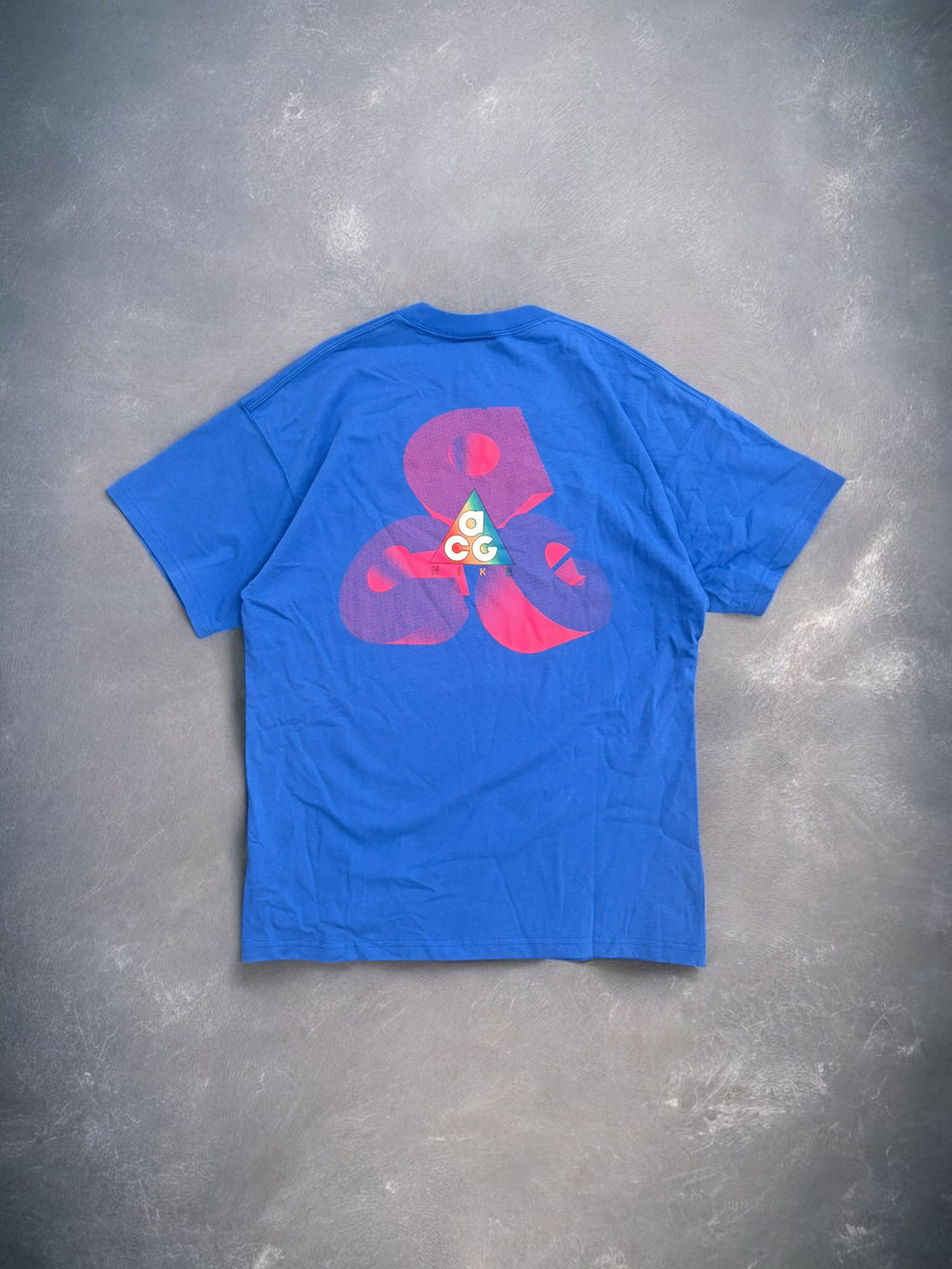 Nike ACG Print BNWT Blue Tee
