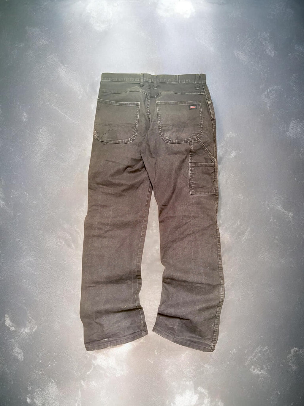 Dickies Vintage Distressed Black Baggy Jeans
