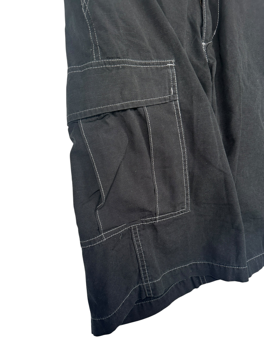 Avirex Vintage Black Cargo Shorts