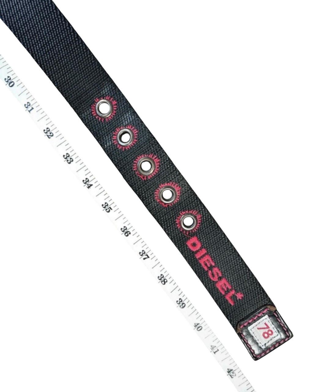 Diesel Black Woven Belt Leather
Details - 34W