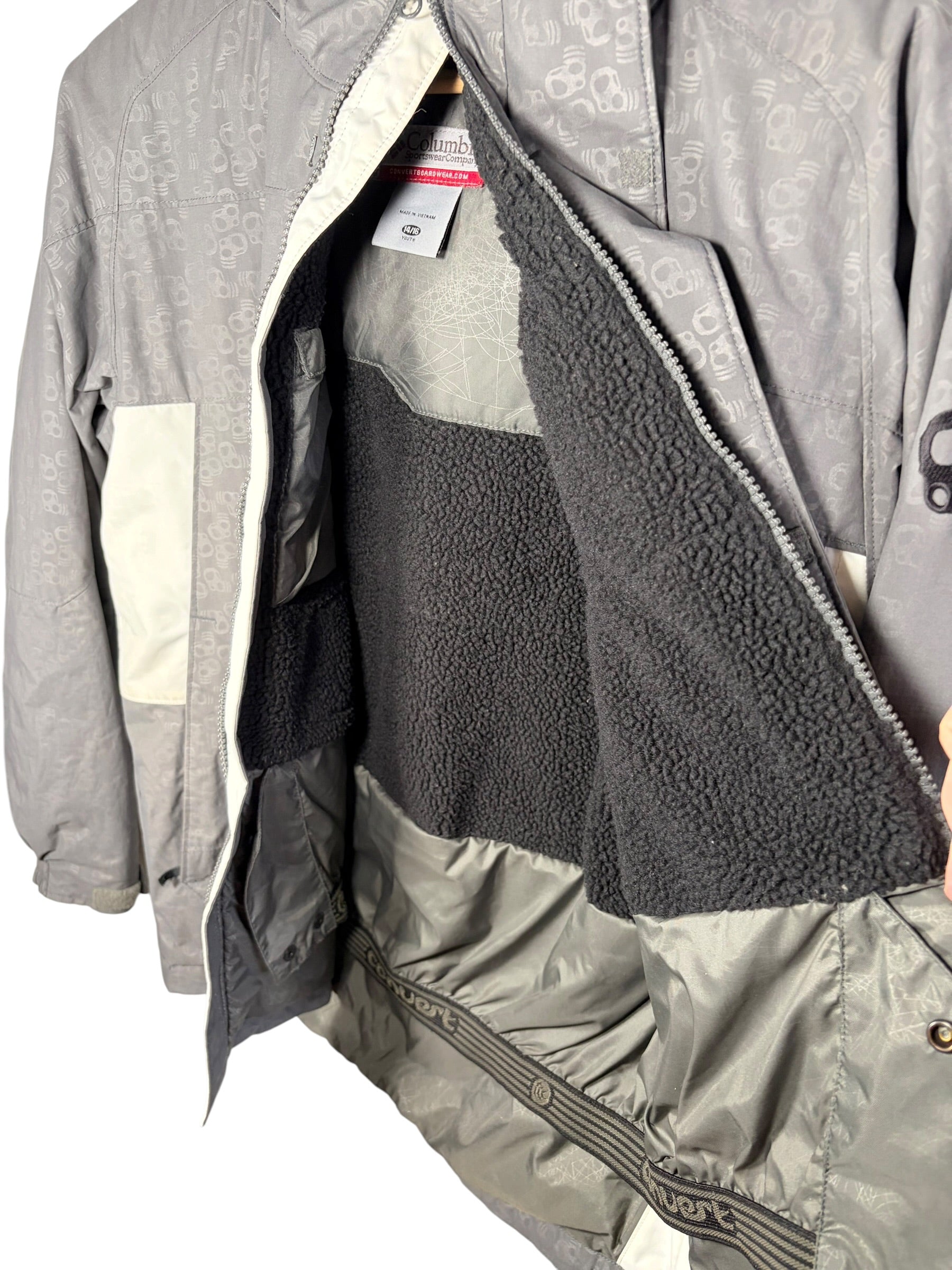 Columbia Convert Y2K Grey Snowboard Jacket