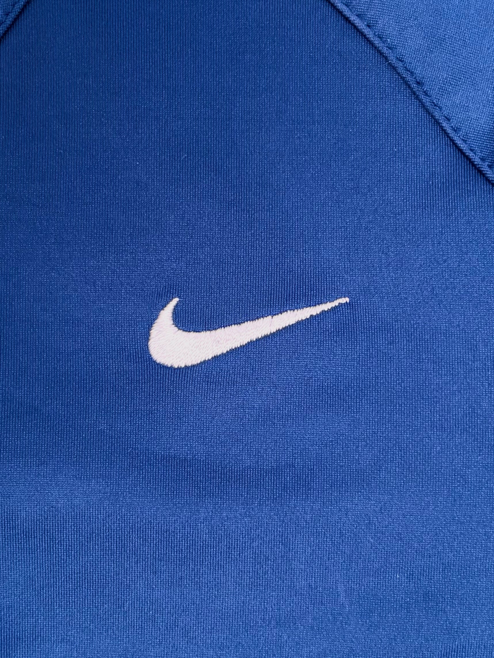 Nike Sphere React Blue & Green Snakeskin Panelled Tee