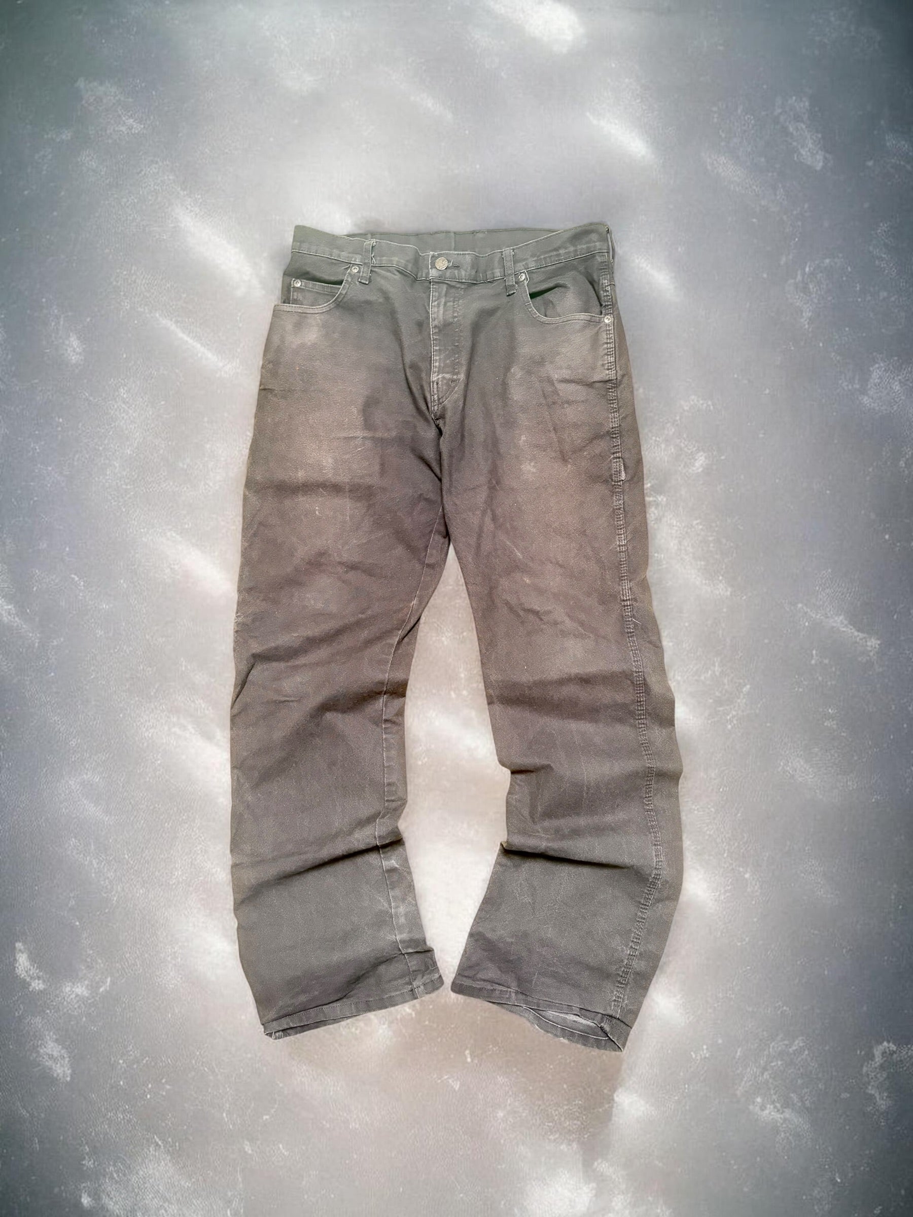 Dickies Vintage Distressed Black Baggy Jeans