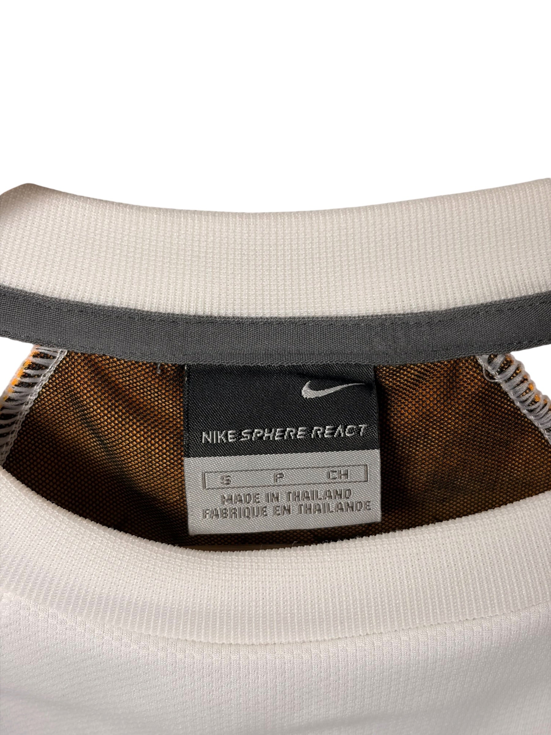 Nike Sphere React 2000s Panelled Snakeskin White Longsleeve