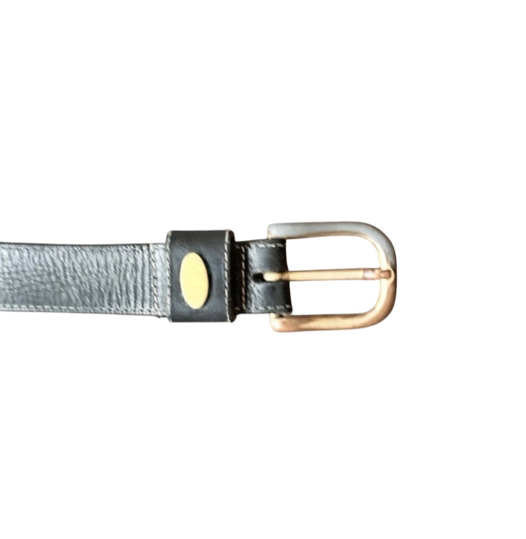 Vintage Black Styling Leather Belt