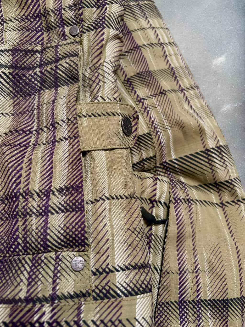 Vintage Oakley Green Plaid Ski Coat