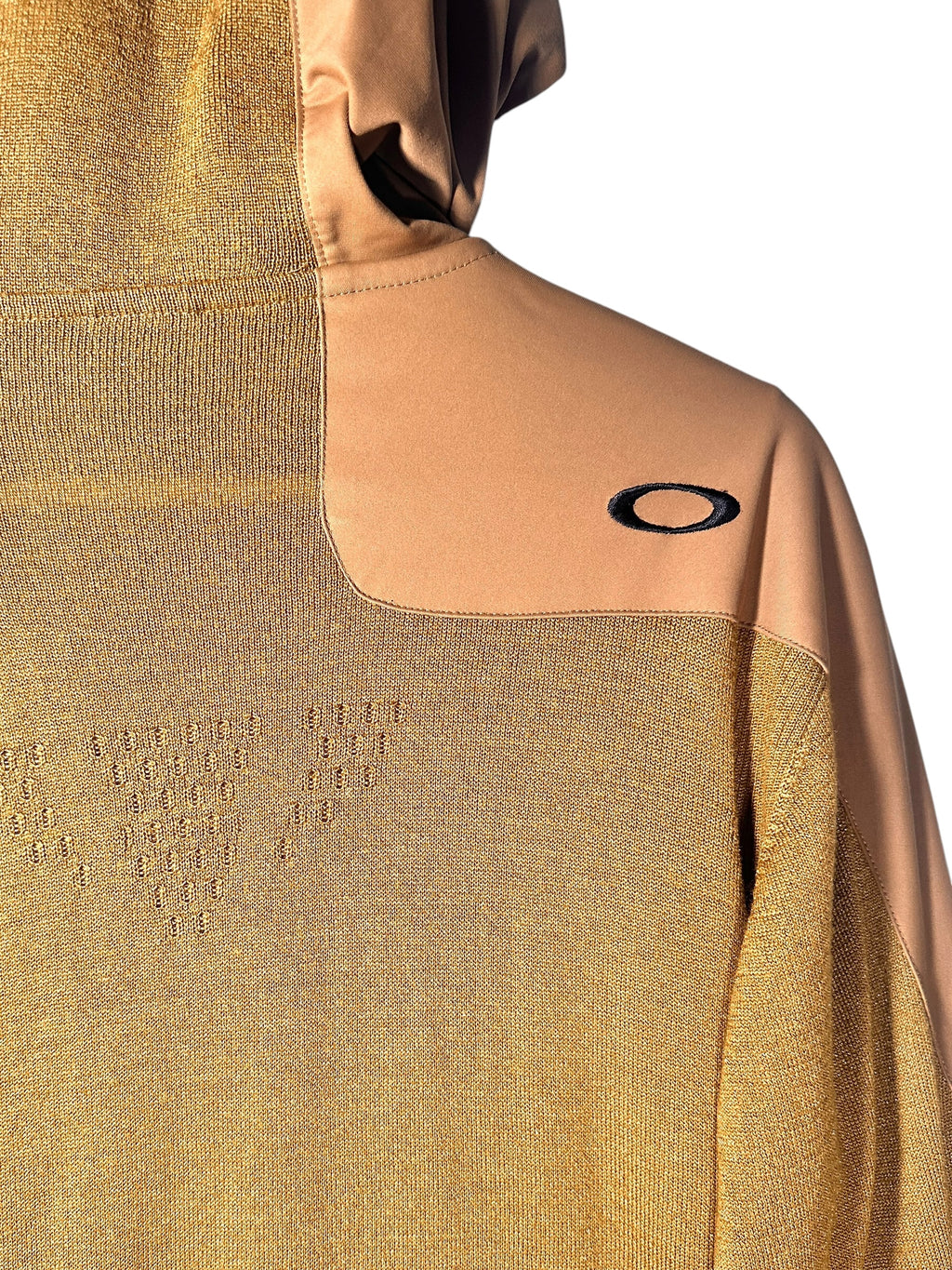 Oakley Y2K Zip Up Mustard Brown Jacket