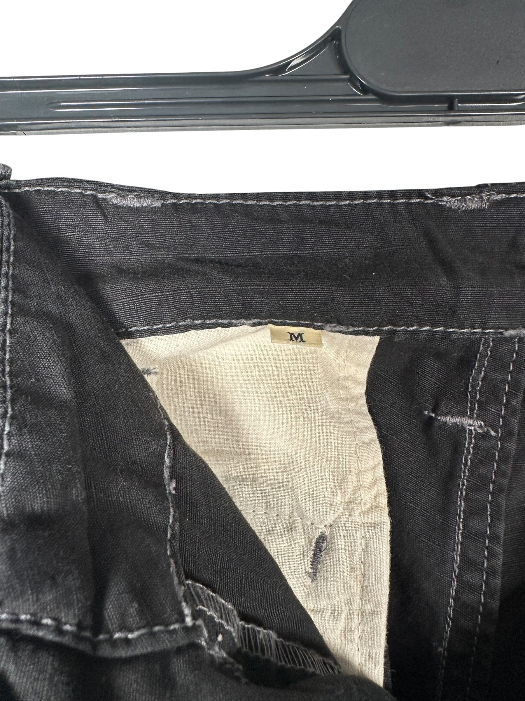 Avirex Vintage Black Cargo Shorts