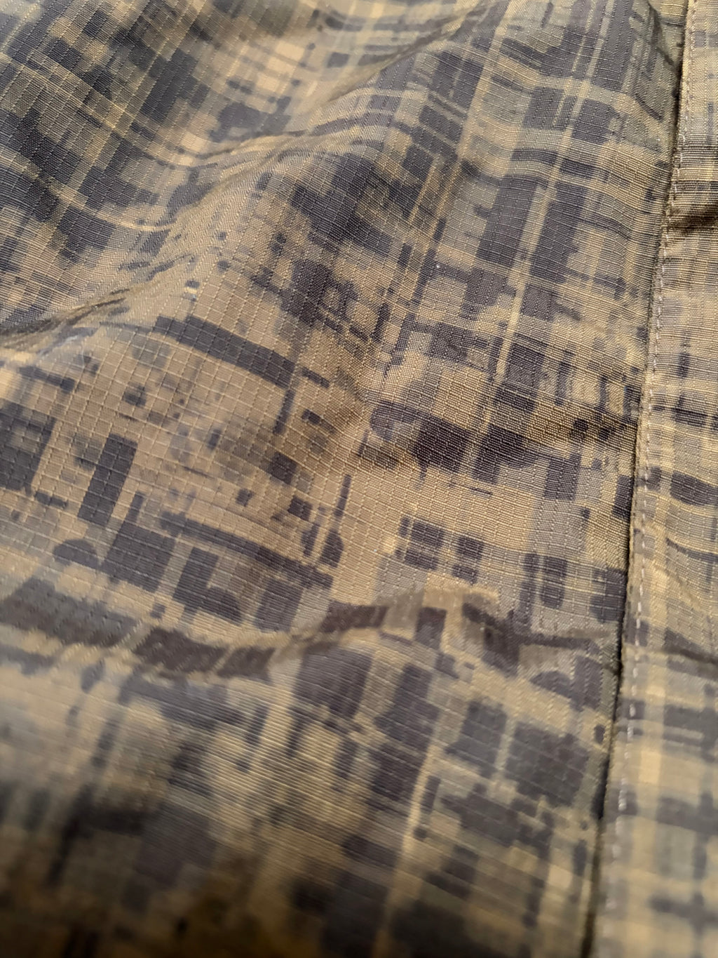 Vintage The North Face Brown Plaid Technical Ski Jacket