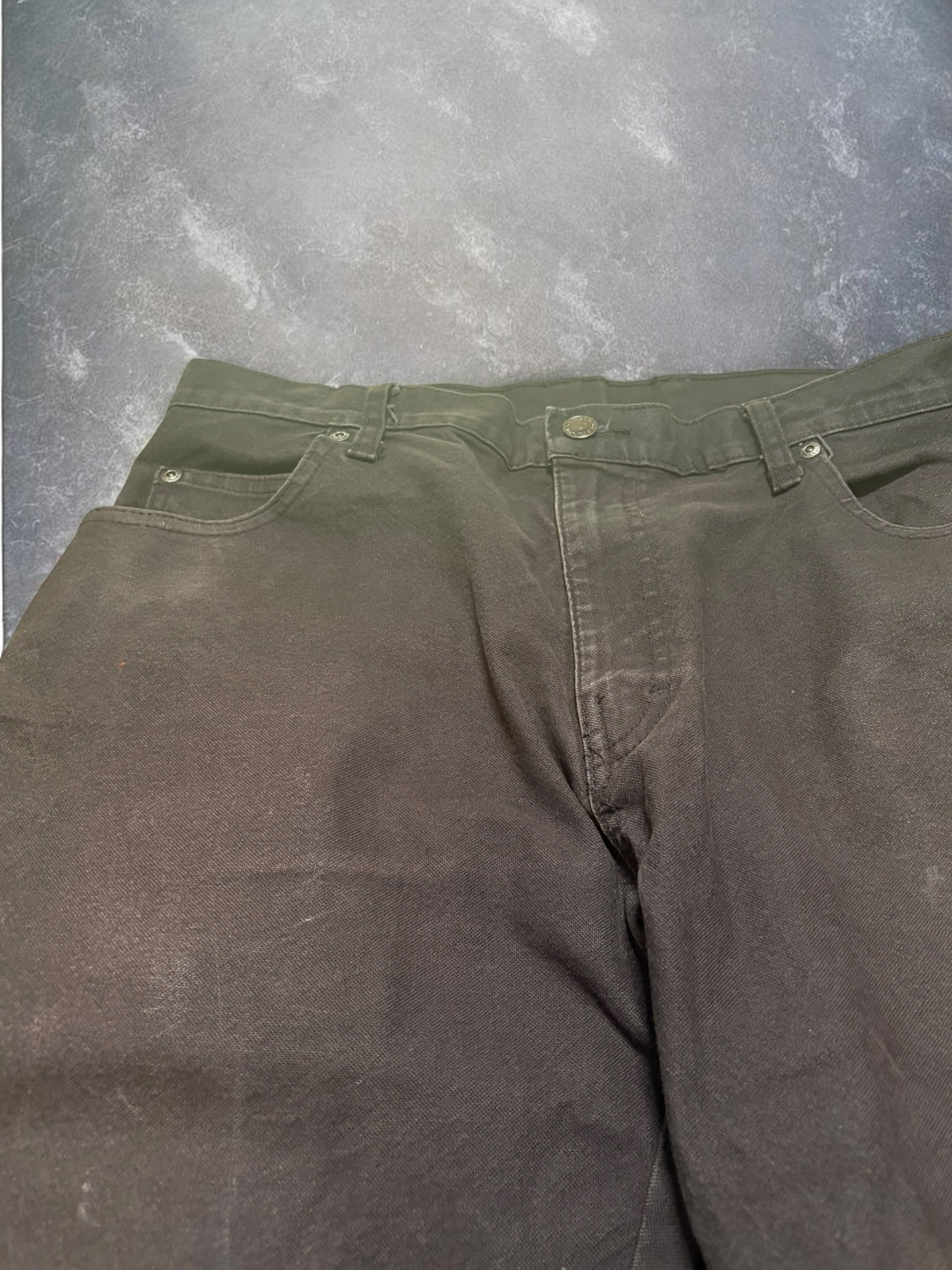 Dickies Vintage Distressed Black Baggy Jeans