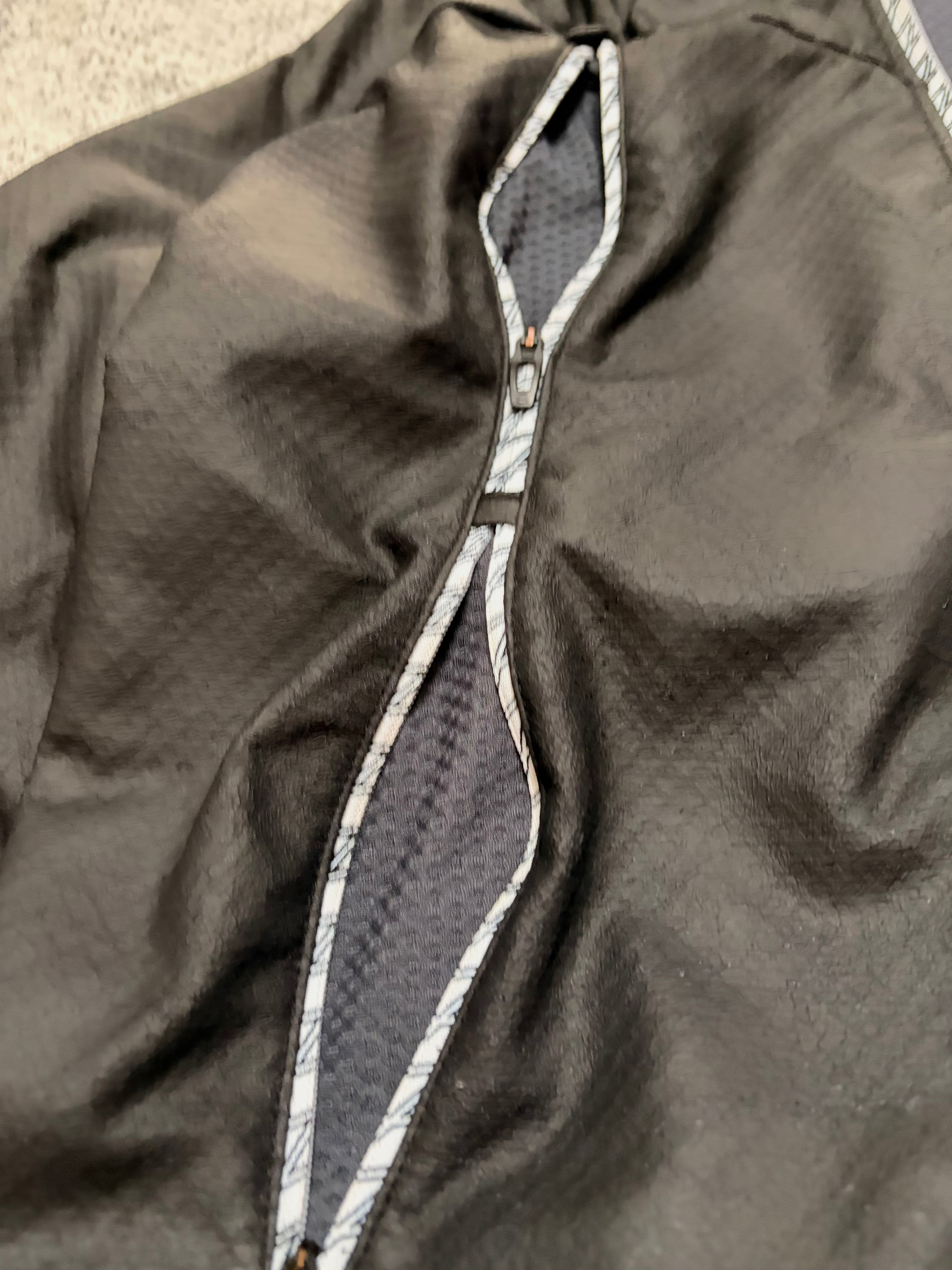 Vintage Oakley Black & White Technical Jacket