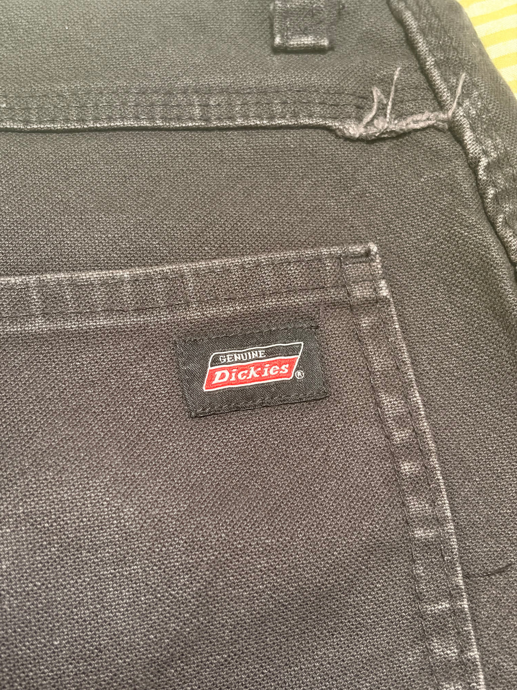Dickies Vintage Distressed Black Baggy Jeans