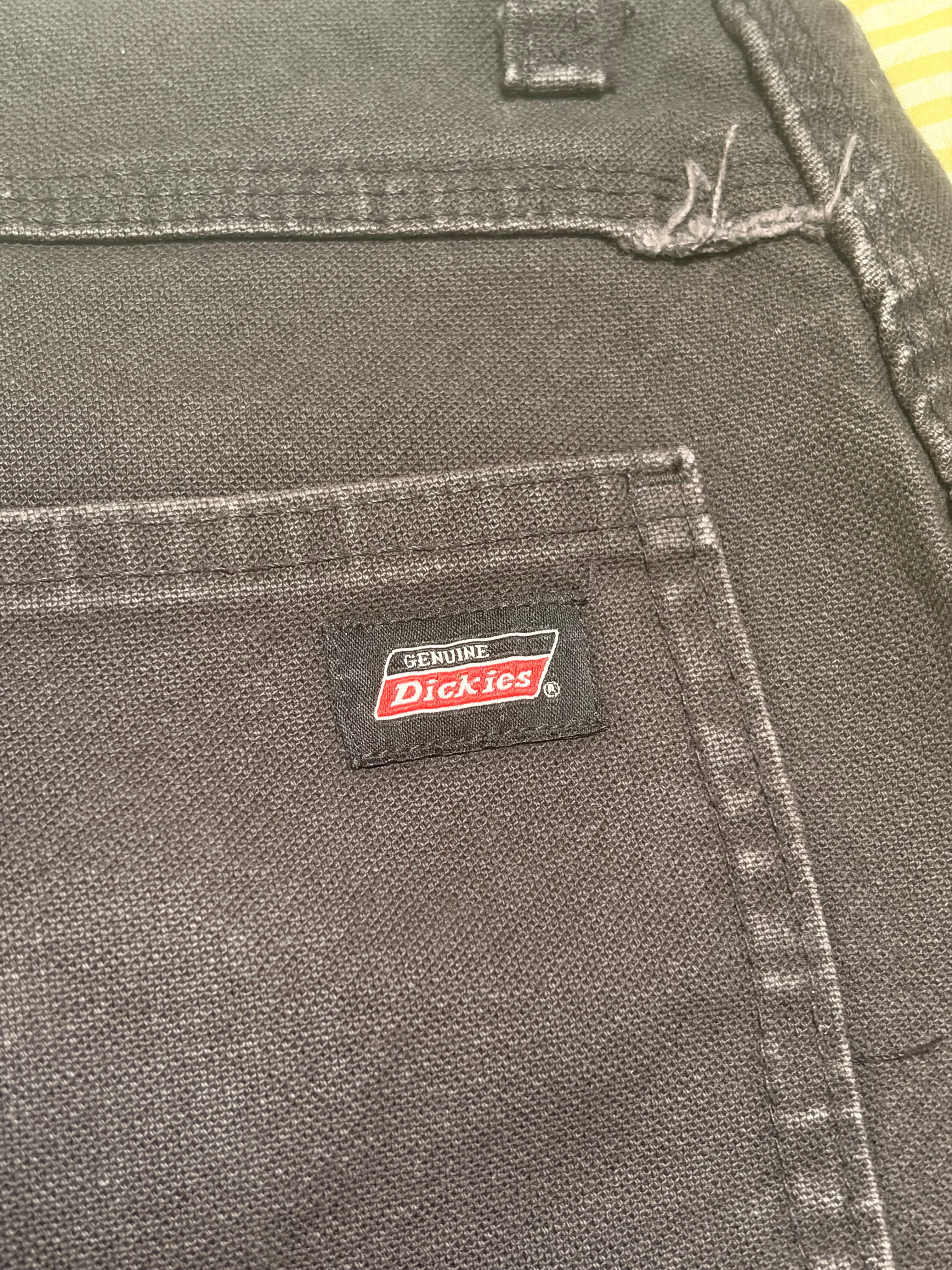 Dickies Vintage Distressed Black Baggy Jeans