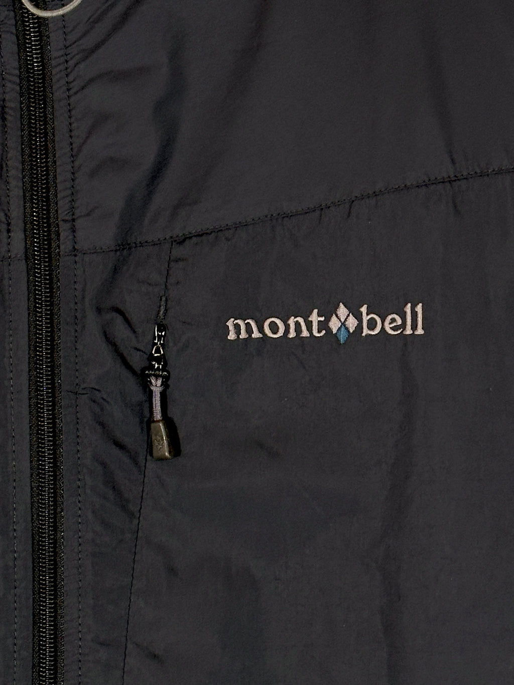 Vintage Black Montbell O.D. Technical Jacket