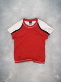 Nike Sphere Dry 2000s Panelled Red White Black Tee