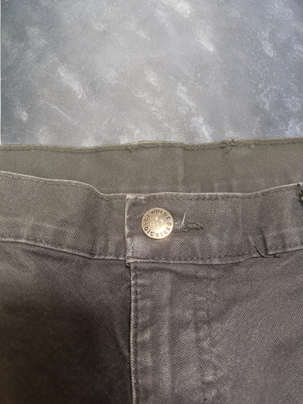 Dickies Vintage Distressed Black Baggy Jeans