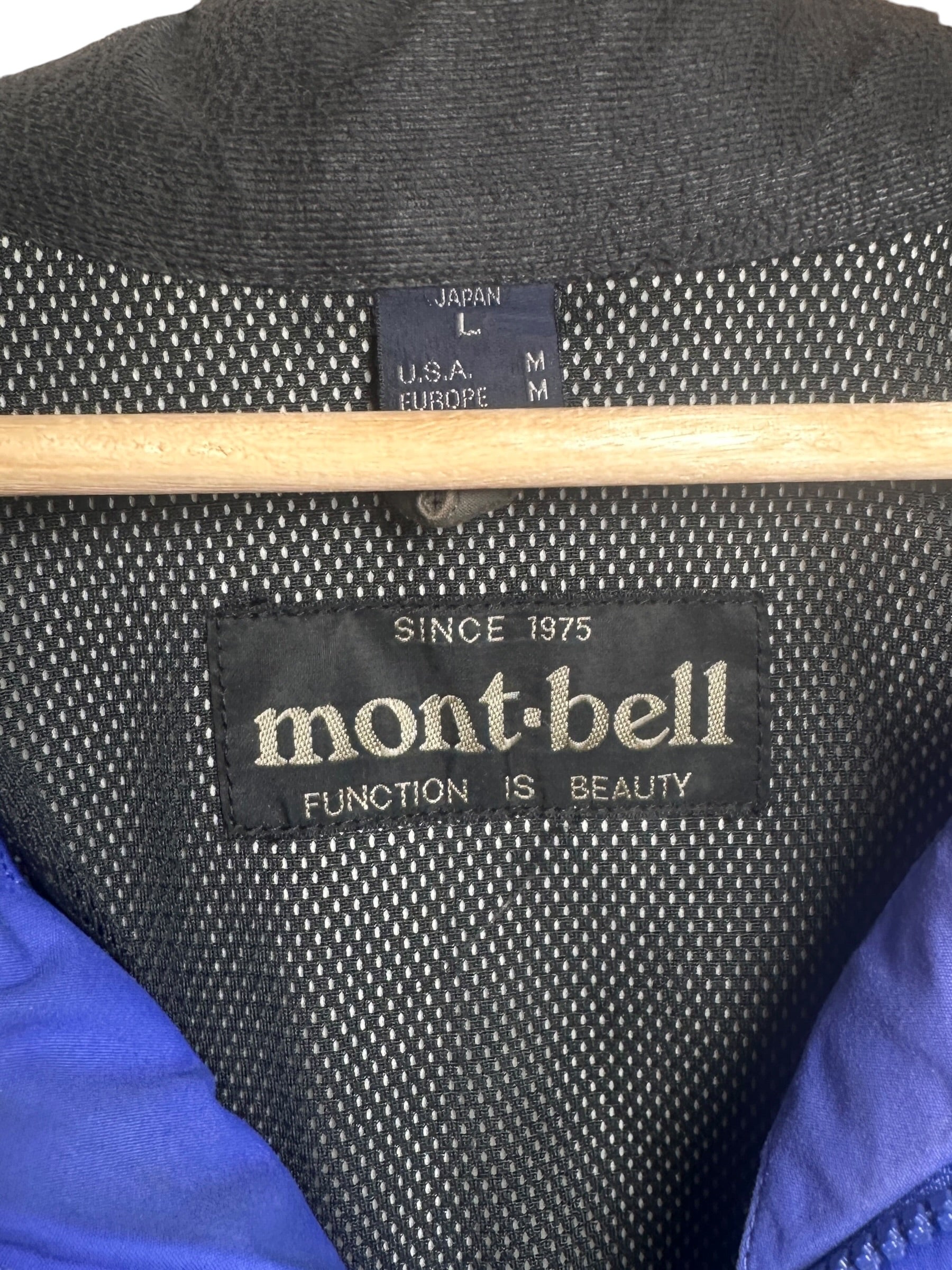 Montbell Gore-Tex Insulated Blue Ski Jacket