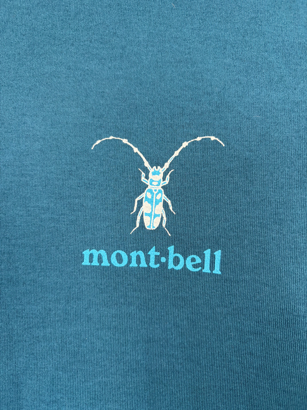 Montbell Vintage Japanese Blue Beetle Tee