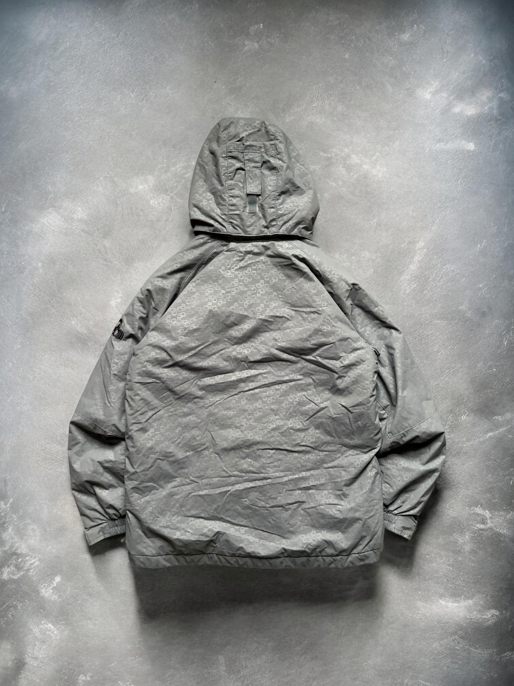 Columbia Convert Grey & White Ski Coat