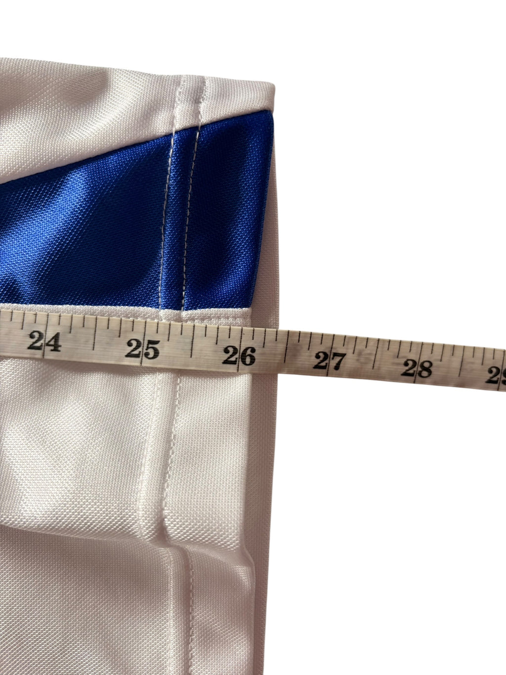 Umbro Vintage Panelled White & Blue Tee