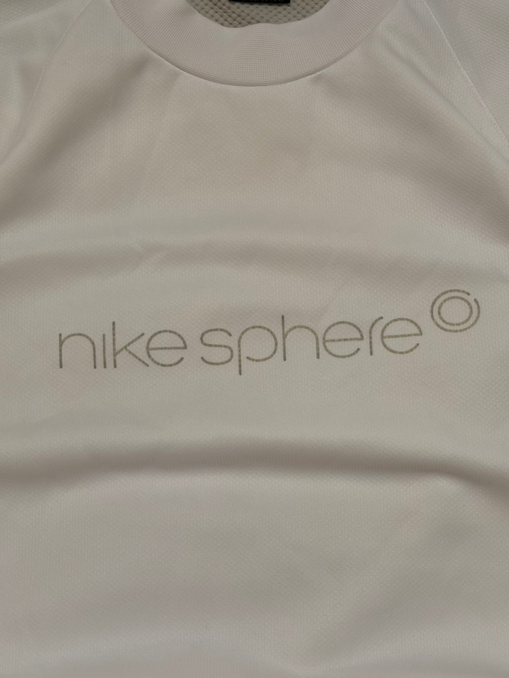 Vintage Early 2000s Nike Sphere White & Grey Tee