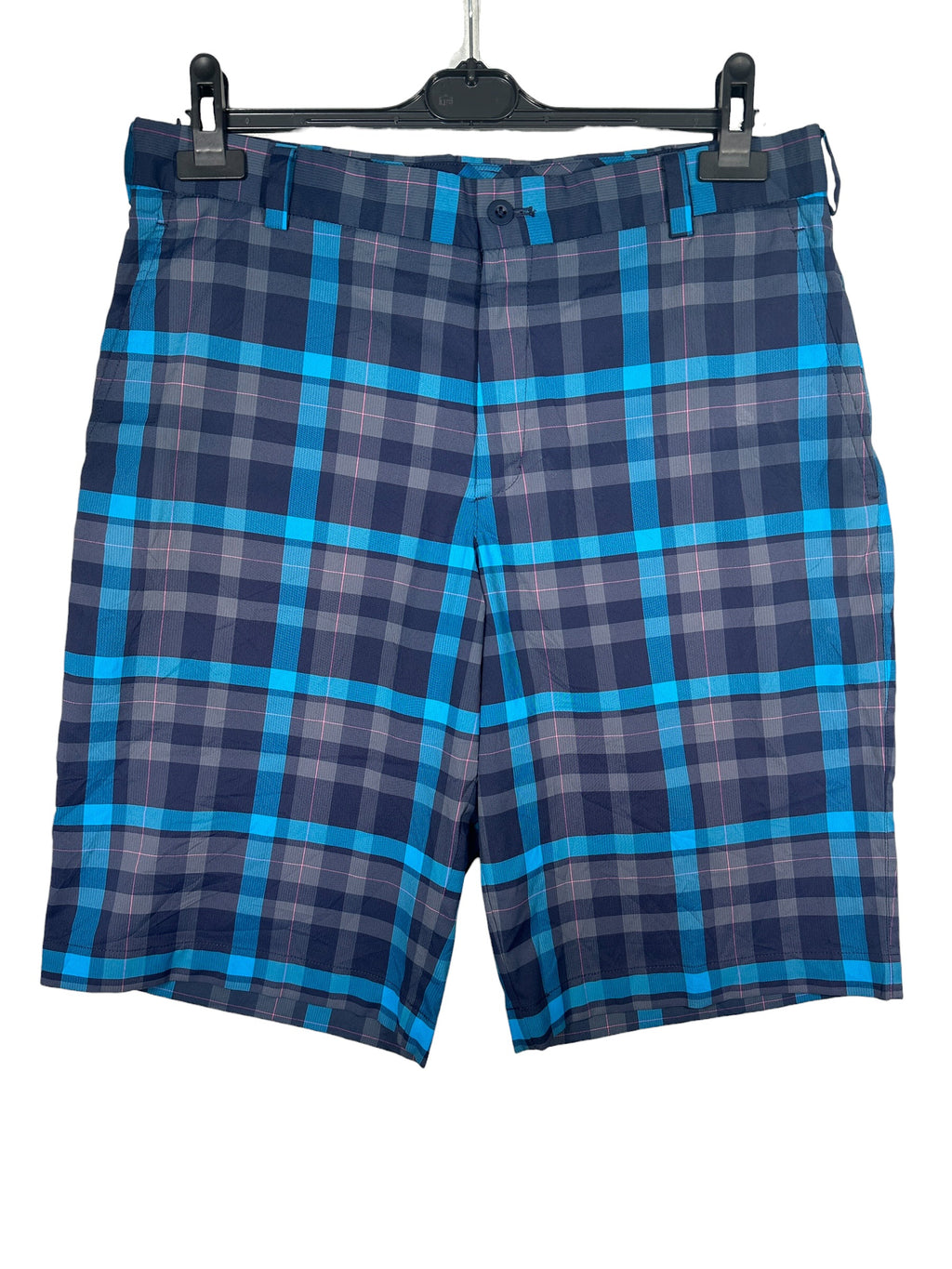 Nike Vintage Plaid Blue Shorts