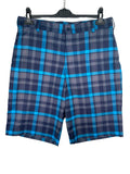 Nike Vintage Plaid Blue Shorts