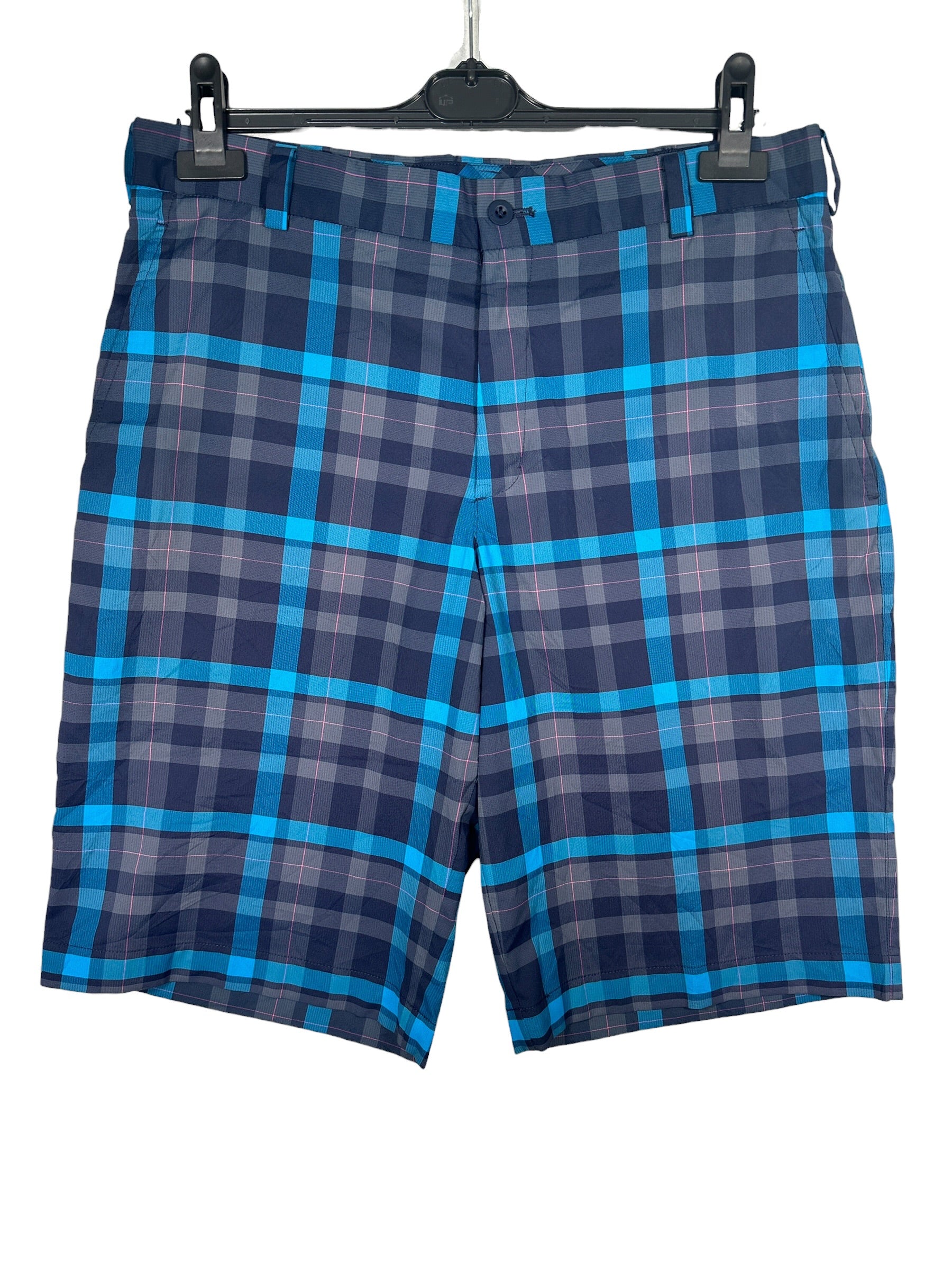 Nike Vintage Plaid Blue Shorts