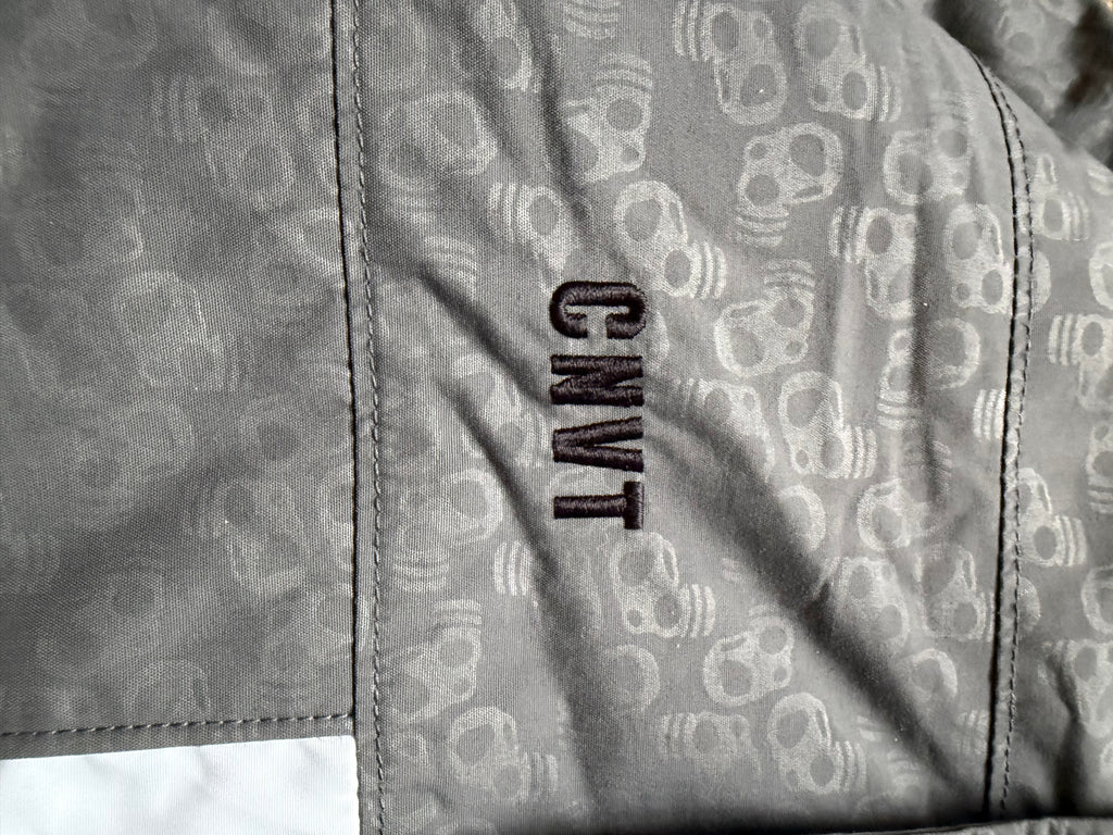 Columbia Convert Grey & White Ski Coat