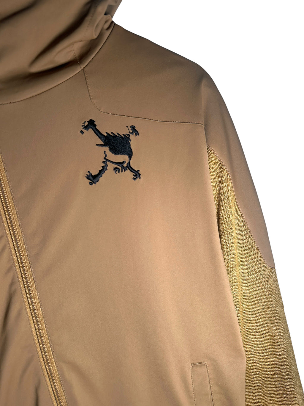 Oakley Y2K Zip Up Mustard Brown Jacket