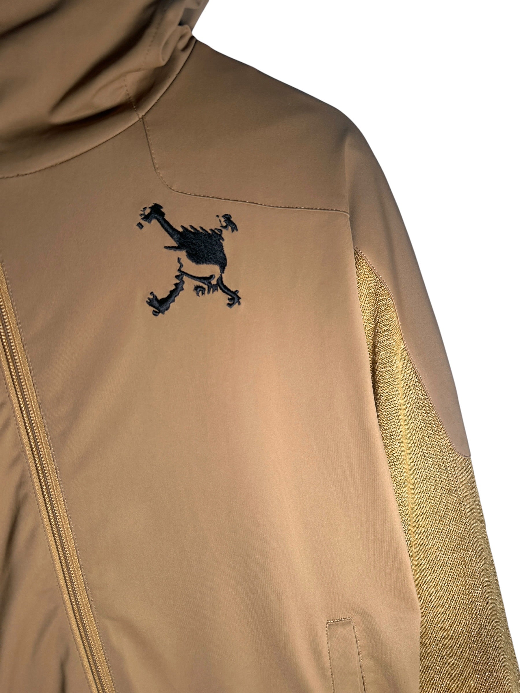 Oakley Y2K Zip Up Mustard Brown Jacket