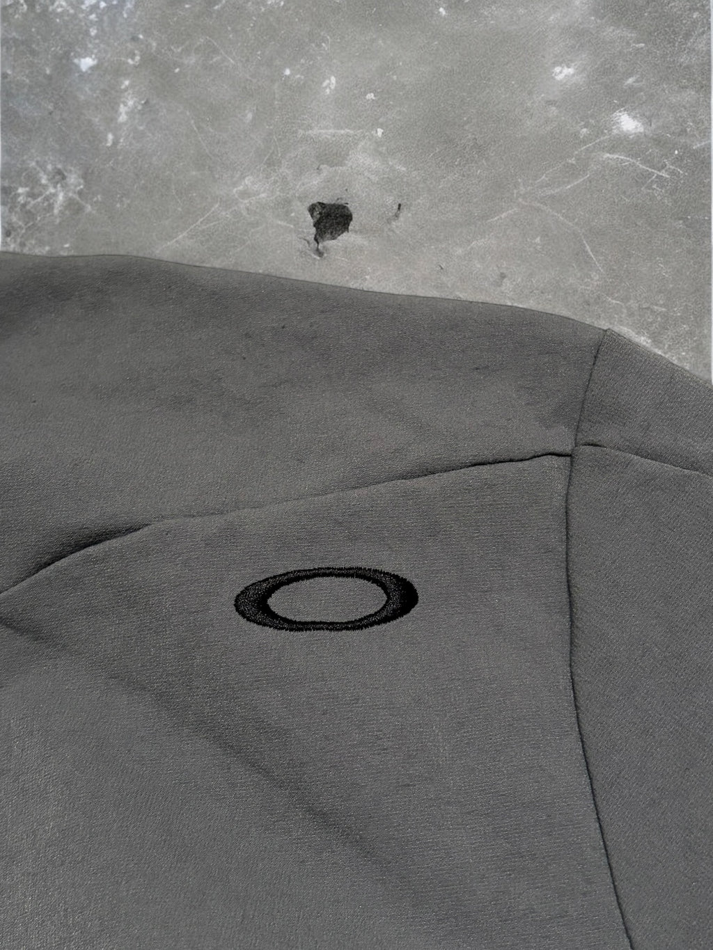 Vintage Oakley Grey Technical Ninja Hoodie