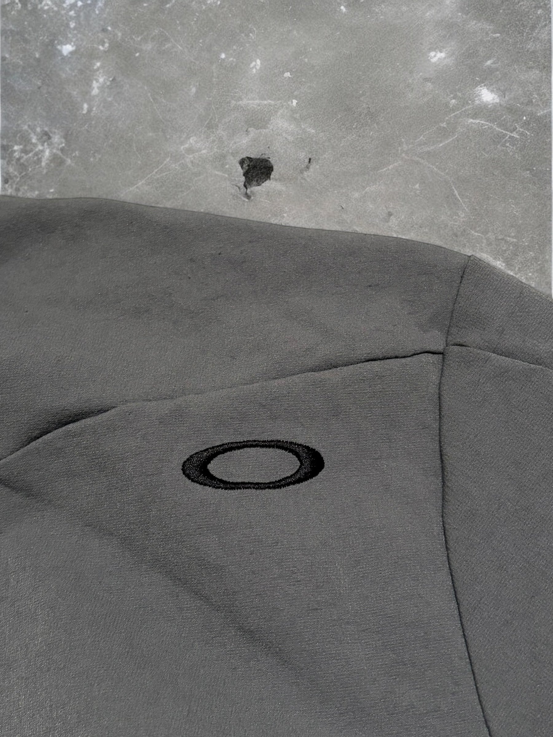 Vintage Oakley Grey Technical Ninja Hoodie